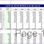 10 Excel Sales Tracking Templates – Excel Templates Intended For Flexible Budget Performance Report Template