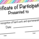 12+ Certificate Of Participation Templates – Word, Psd, Ai, Eps Vector Pertaining To Participation Certificate Templates Free Download