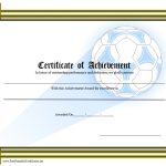 13 Free Sample Soccer Certificate Templates – Printable Samples Regarding Soccer Certificate Template