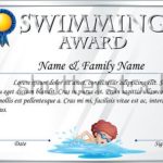 14+ Free Swimming Certificate Templates – Samples, Designs, Formats Pertaining To Free Swimming Certificate Templates