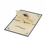 3D Graduation Cap Owl Tree Cutouts Pop Up Greeting Cards Handmade With Regard To Graduation Pop Up Card Template