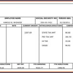 Adp Pay Stub Template Pdf – Template 2 : Resume Examples #4Y8Bv5D86M Throughout Blank Pay Stub Template Word