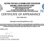 Askedwell In 2016 : Start Of A New Journey For Certificate Of Appearance Template