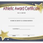 Athletic Award Certificate Template – 10+ Best Designs Free In Sports Award Certificate Template Word