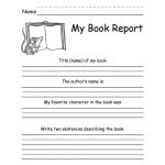 Book Report Template 2Nd Grade – Sampletemplatess – Sampletemplatess Within Book Report Template In Spanish