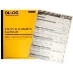 Buy Dilog Electrical Installation Certificate, Online From Websparky Within Electrical Installation Test Certificate Template