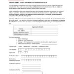 Credit / Debit Card Payment Authorisation Slip In Word And Pdf Formats In Credit Card Payment Slip Template