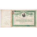 Edison Portland Cement Company, Mock Up Template & Original Stock Intended For Share Certificate Template Companies House