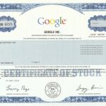 Google Stock Certificate Intended For Share Certificate Template Companies House