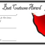 Halloween Costume Certificate Template [7+ Best Designs Free] For Halloween Costume Certificate Template