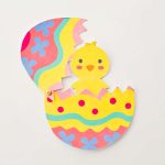Hatching Chick Craft With Coloring Template – Hello Wonderful For Easter Chick Card Template