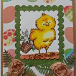 Janette Fuller: Baby Chick Handmade Easter Card Pertaining To Easter Chick Card Template