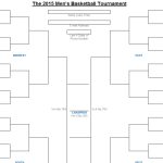 March Madness Bracket Template | Template Within Blank March Madness Bracket Template