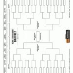 Music Is My Soul: March Madness: 2012 Ncaa Men'S Basketball Tournament Printable Bracket (Blank) Inside Blank March Madness Bracket Template