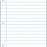 Printable Notebook Paper Wide Ruled | Template Business Psd, Excel For Notebook Paper Template For Word 2010