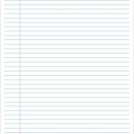 Ruled Paper Template Word | Sample Professional Template Intended For Notebook Paper Template For Word 2010