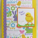 Savvy Handmade Cards: Easter Chick Card Intended For Easter Chick Card Template