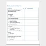 Security Assessment Template – 18+ (Word, Excel & Pdf Format) Pertaining To Physical Security Risk Assessment Report Template