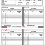Soccer Referee Score Card Pdf For Soccer Referee Game Card Template