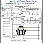 Soccer Referee Score Card | Soccer Warning And Penalty Cards With Regard To Soccer Referee Game Card Template