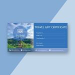 Travel Certificate Template  10+ Free Pdf, Word Documents Download Within Free Travel Gift Certificate Template